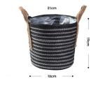 Handicraft Natural Seagrass Storage Basket With Handle ECO Friendly Kids Toy