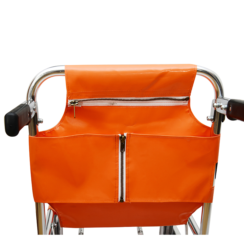 CE Emergency Evacuation Equipment Folding Stair Stretcher Orange