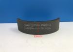 75mm Width Trailer Rear Brake Shoe For YUEJIN NJ3025 FOTON BJ1041