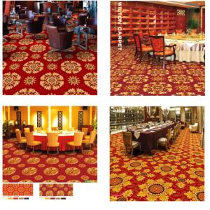 Quality Polypropylene PVC Commercial Flooring Antique Flower Pattern OEM Service wholesale