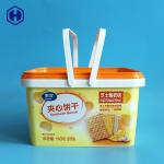 Aesthetic Feeling IML Tubs 3200ml Dried Cookies Biscuits 560g Packing