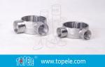 TOPELE 25MM Hot-Dipped Galvanized Aluminum Junction Box / Metal Conduit Box With