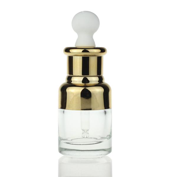 High Quality 20 Ml Bottles Skin Care Glass Essence Cosmetic Serum Dropper Bottle