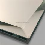 Beveled Edge Double-Coated Silver Glass Mirror for Modern Bathroom Decorative