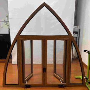 Quality Thermal Break Profile Aluminum Casement Windows Curved Aluminium Casement wholesale