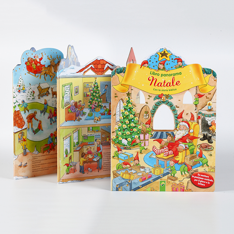 Soft Custom Printed Booklets Kids Hard Bookcover Eco Friendly Offset Printing Children Book