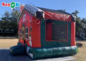 Quality Indoor Snowman Inflatable Bounce House For Amusement Park wholesale