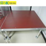 18mm Plywood or Tempered Glass Top Aluminum Outdoor Mobile Event Stages for