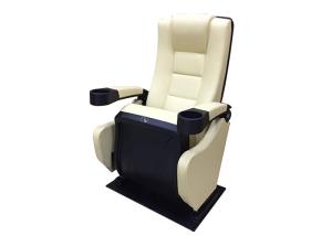 Quality BS5852 Fabric Theater Seating With Textured Surface wholesale