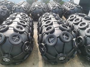 Quality Yokohama Inflatable Rubber Fender New Integral Winding Air Tightness wholesale