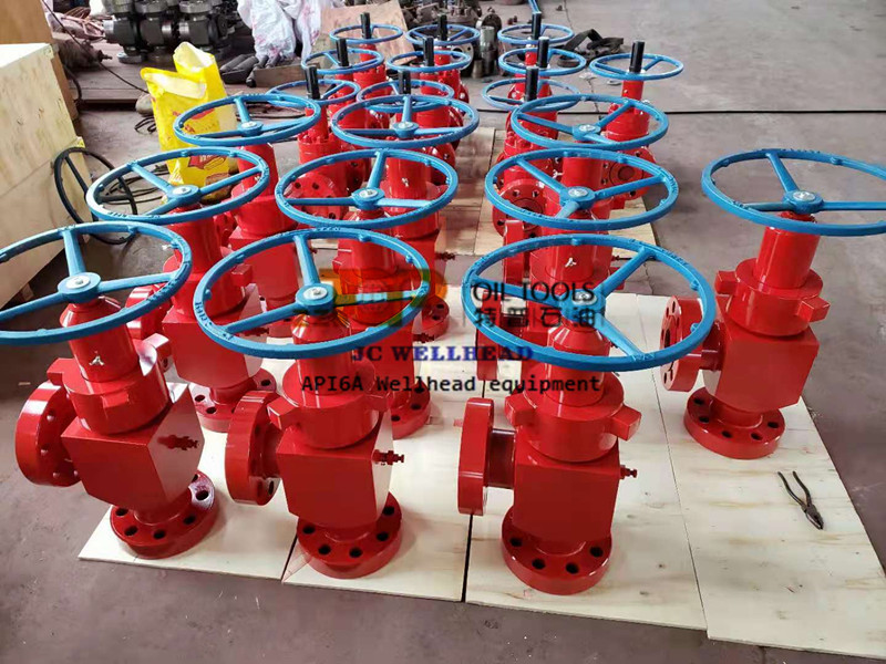 3000psi AA Wellhead Choke Valve H2 type Adjustable Choke Valve