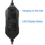 Waterproof IP66 Portable EV Charger Type 2 5m 10m 12m 6A-16A