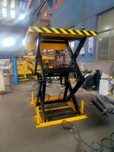 Quality Hydraulic Scissor Lift 3500KG Loading Dock Lift With Manual Or Electric Lip wholesale
