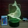 Buy cheap Indoor Acrylic 3D LED the Dolphins Night Light for Gift ,Cute Dolphins from wholesalers