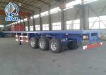 40 Feet Flatbed Semi Trailer With 3 Axles, Semi Trailer Truck from China
