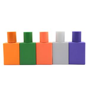 Quality Portable 30ml Custom Perfume Glass Bottle High End Solid Color Packaging wholesale