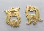 Metal Iron Multifunctional Bottle Opener Medals Sandblasting Plating