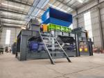 Engine Wheel Aluminum Shredder Waste Recycling Dual Shaft Shredder