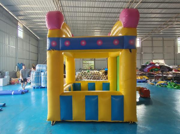 Commercial Inflatable Ticket Kiosk Inflatable Playground Ticket Selling Tent