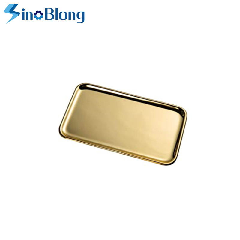 custom metal tray serving square stamping manufacture process