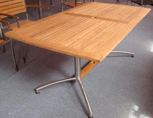 Quality China LFurniture Wood Table Set with Metal Foot-8 wholesale