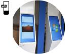 Aluminum Frame Floor Stand 49 Inch OEM Digital Signage
