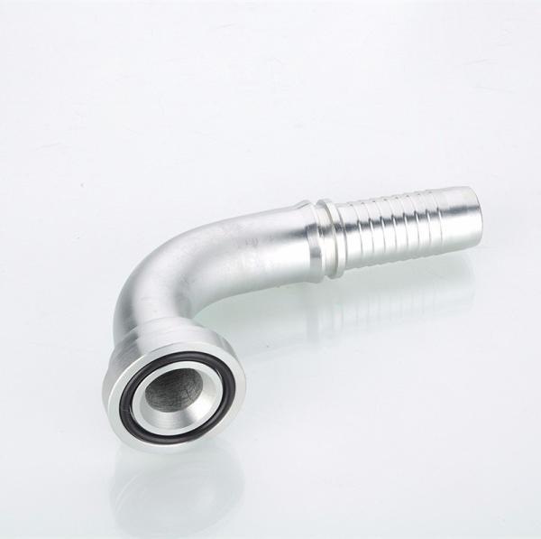 Pipe Lines Connect 90 Degree SAE Flange 3000 Psi Hydraulic Hose Fitting 87391