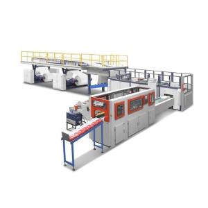 Quality 5rolls 5cuts 400mm Paper Converting Machine 1050mm 58GSM Thermal Roll Slitting wholesale