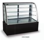 Portable 270L Refrigerated Cake Display Cabinets Deluxe Appearance With Marble