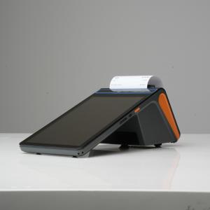 China Affordable Android Smart POS Terminal With NFC Card Reader And 2.4 Inch 320*240 Customer Display on sale