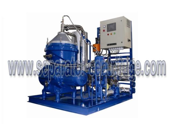 1500LPH Manual Slag Discharge Diesel Lubricant Heavy Fuel Oil Handling System