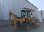 2070 mm Front End 1500 KG Wheel Excavator Backhoe Loaders