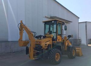 Quality 2070 mm Front End 1500 KG Wheel Excavator Backhoe Loaders wholesale