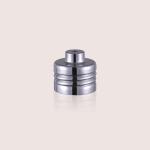 Compact Design Aluminum Cosmetic Parts Perfume Sprayer Closure Silver