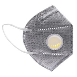 Quality 4 layers Disposable Earloop Face Mask Grey Color Non Woven Fabric Material wholesale