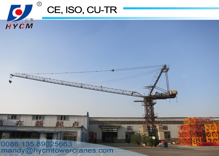 Brand New 6tons 25m Jib QTD2520 Luffing Jib Self-Erecting Fixed Tower Crane