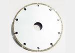 8 Inch Silver Color For Cutting Graphite Electroplated Diamond Saw Blade Disc