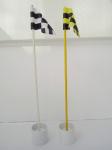 Golf green flag