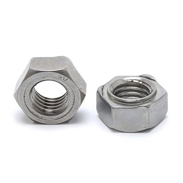 Stainless Steel Hexagon Weld Nuts DIN929 Custom Hex Spot Welding Nut DIN929 Pine