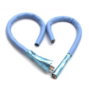 Quality 0.58mm FTP OFC Conductor CAT6A Network Cable HDPE Flexible PVC Sheath wholesale