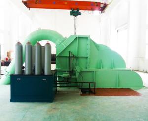 Quality Hydro Power Pelton Water Turbine Generator 100kw Long Life Time High Efficiency wholesale