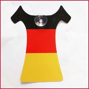 Quality National Advertising Promotional Magnetic Skirt Sucking Car Sticker Germany wholesale