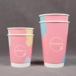 8OZ Custom Paper Coffee Cups