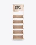 Customizable Electronic Product Display Racks Plywood Shelves For Commercial