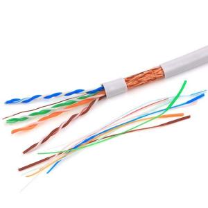 Quality CAT5e SFTP Bare Copper Conductor Ethernet Cable 4 Pairs Conductor wholesale