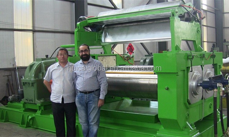 55kW Motor Power Rubber Refiner Mill for Smooth and Uniform Rubber Compound Mixing
