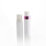 120ml 150ml Cylindrical Cosmetic Lotion Bottle Purple Pump