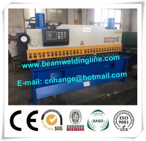 Quality Metal Sheet Hydraulic Shearing Machine , Guillotine Type Shearing Machine And Cutting wholesale