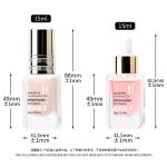 Serum Hair Oil Bottles15ml Cosmetic Packaging Square Liquid Foundation Bottles