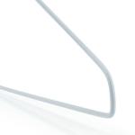Powder Coated 18 Inch Notched Laundry Wire Hanger